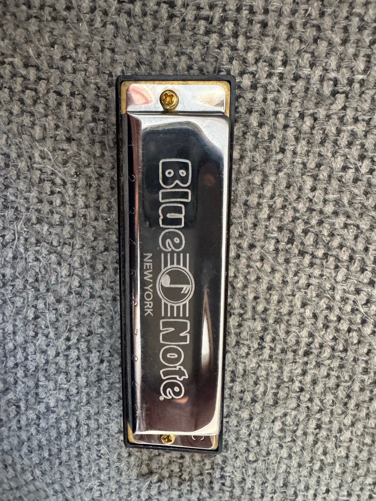 Blue Note mondharmonica - New York, Muziek en Instrumenten, Ophalen of Verzenden, Gebruikt, Diatonisch, C-mondharmonica