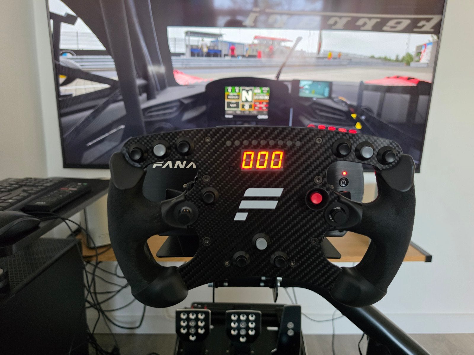 Complete Sim-Rig - Fanatec CSL Elite en RS1 Playseat, Ophalen, Zo goed als nieuw