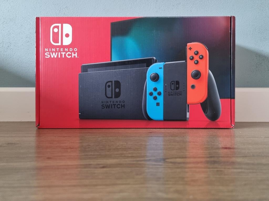 Nintendo Switch 1, Ophalen, Zo goed als nieuw, Met 2 controllers, Switch Original