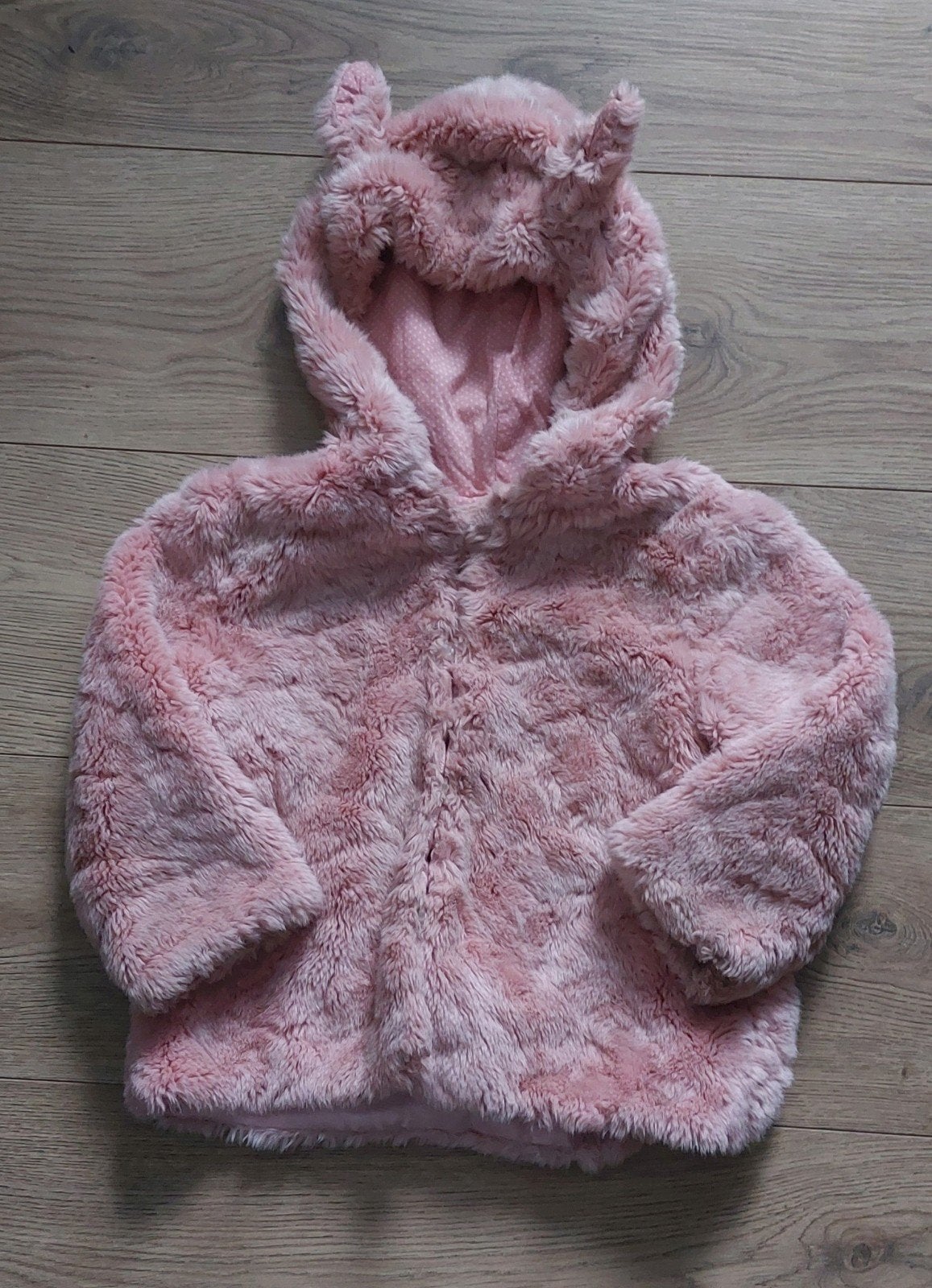 licht roze zachte monsoon jas maat 92 98, Meisje, Ophalen of Verzenden, Zo goed als nieuw, Monsoon
