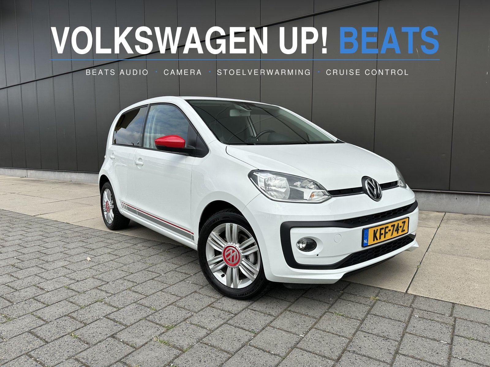 VW High up! | Beatsaudio | Cruise | Camera | stoelverwarming, Auto's, Voorwielaandrijving, Stof, Up!, 4 stoelen