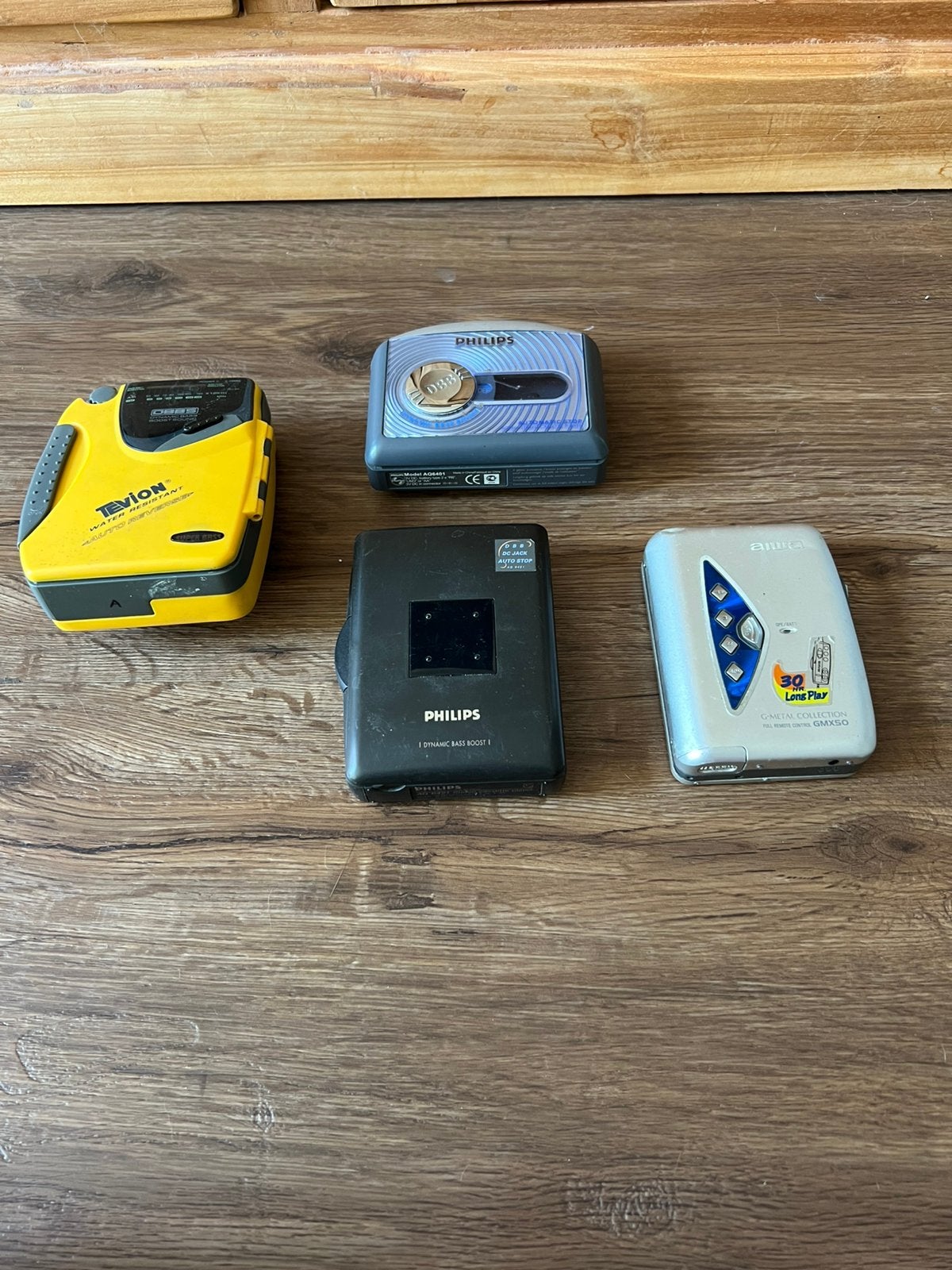 4 walkmans, Ophalen of Verzenden, Walkman