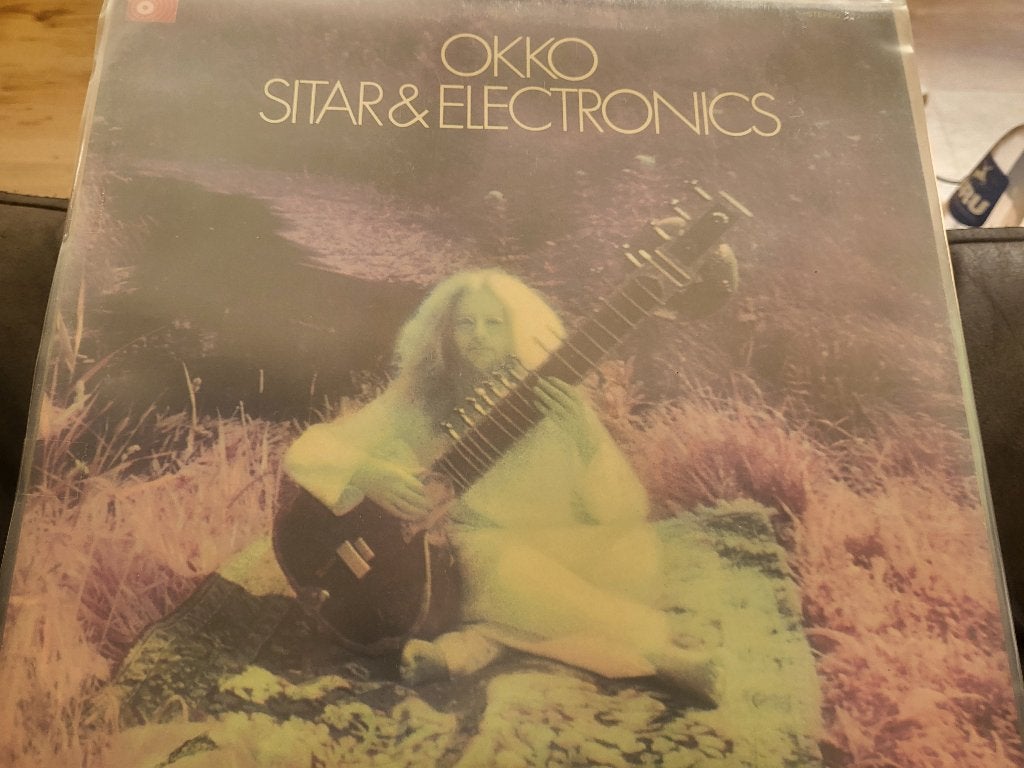 Okko Bekker - Sitar en Theremin, Ophalen, LP, Originele persing, Indiaas