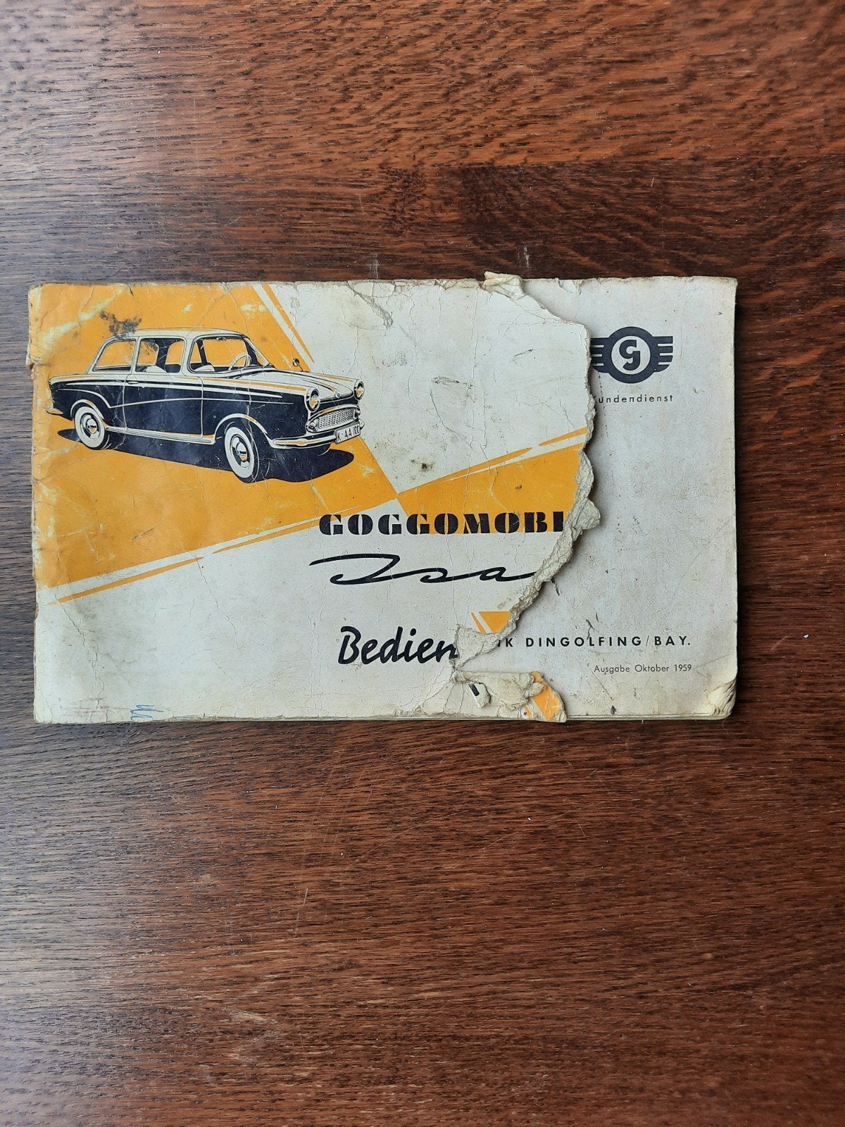 Goggomobil Bedienungsanleitung T600/T700, Auto diversen, Handleidingen en Instructieboekjes, Ophalen of Verzenden