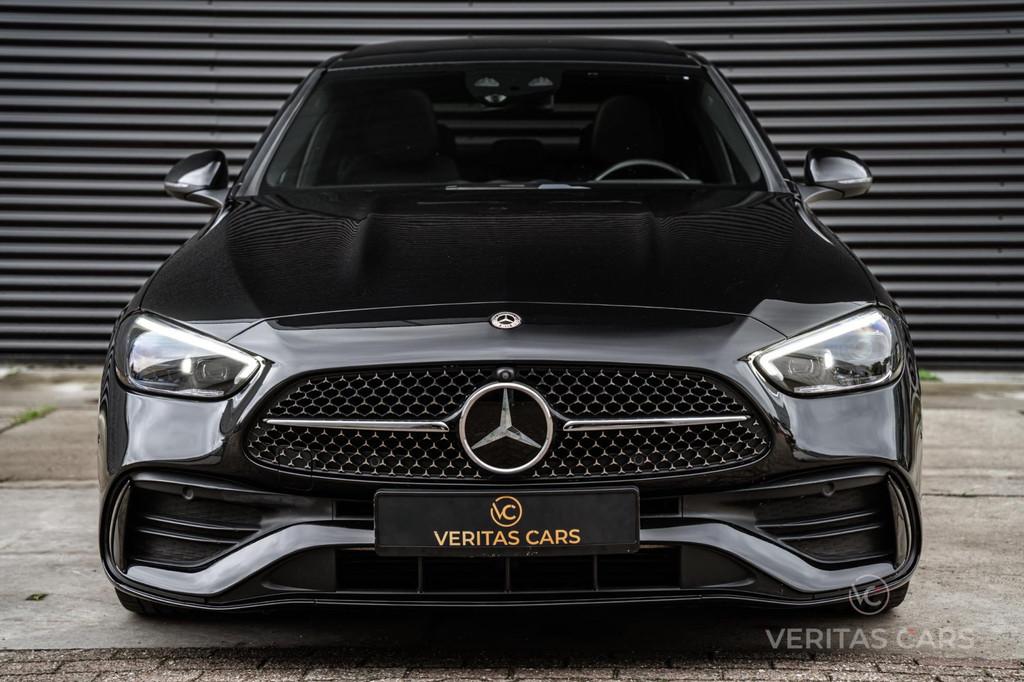 Mercedes-Benz C-klasse 200 Launch Edition AMG Line 204PK Pan, Auto's, Mercedes-Benz, Achterwielaandrijving, Euro 6, 4 cilinders