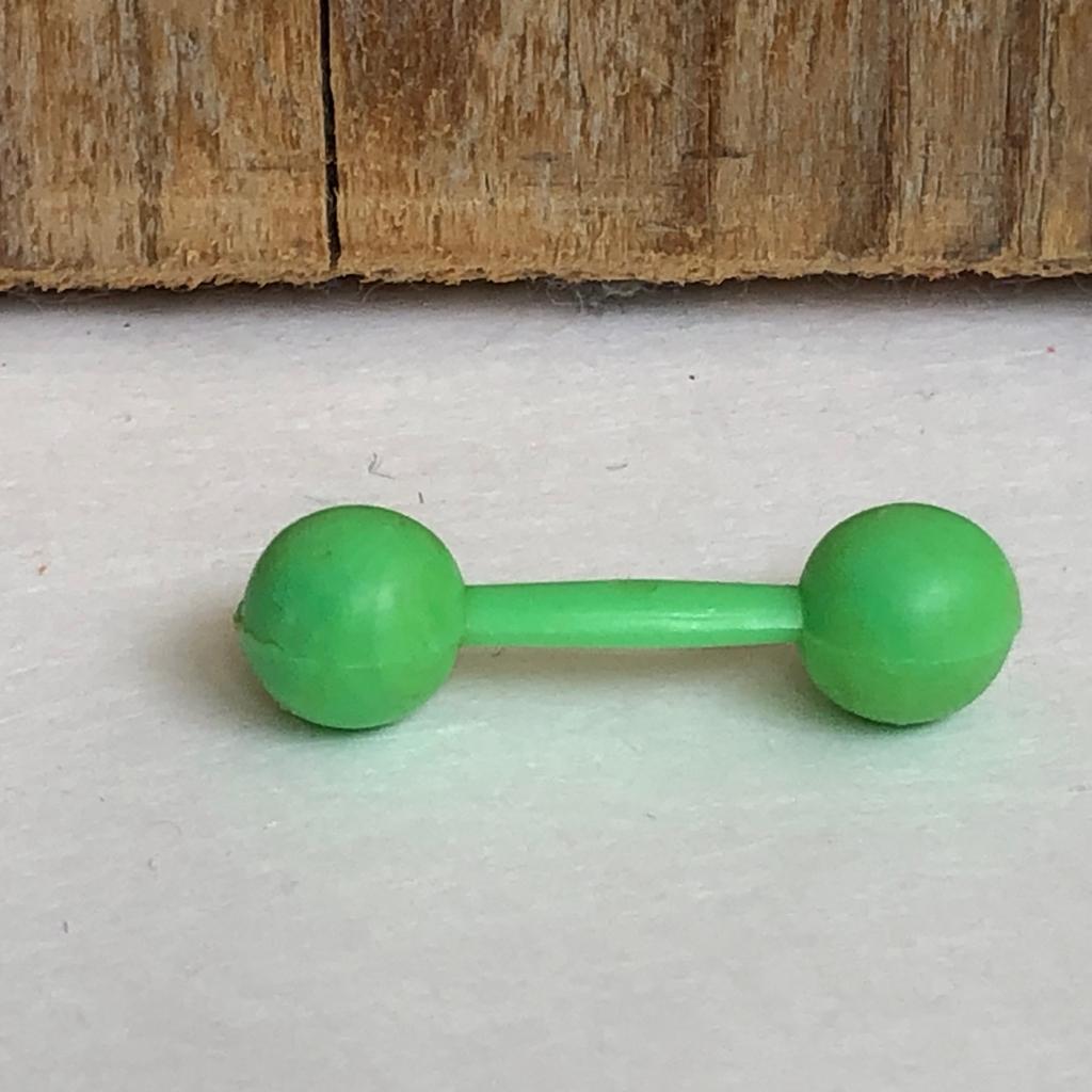 Vintage groen Barbie gewicht, Ophalen of Verzenden, Zo goed als nieuw, Poppenhuis