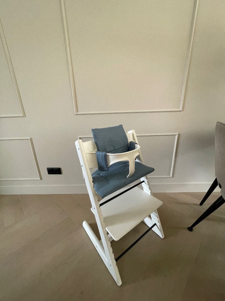 Nieuw! Kussen/stoelverkleiner blauw voor de stokke tripp, Ophalen of Verzenden, Nieuw, Meegroeistoel, Stoelverkleiner