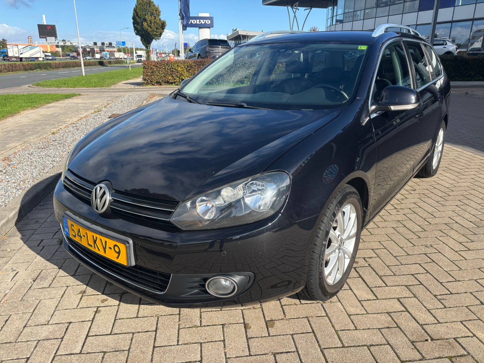 Volkswagen Golf 1.4 TSI 90KW Variant DSG 2010 Zwart, Auto's, Zwart, Origineel Nederlands, Stationwagon, Onderhoudsboekje
