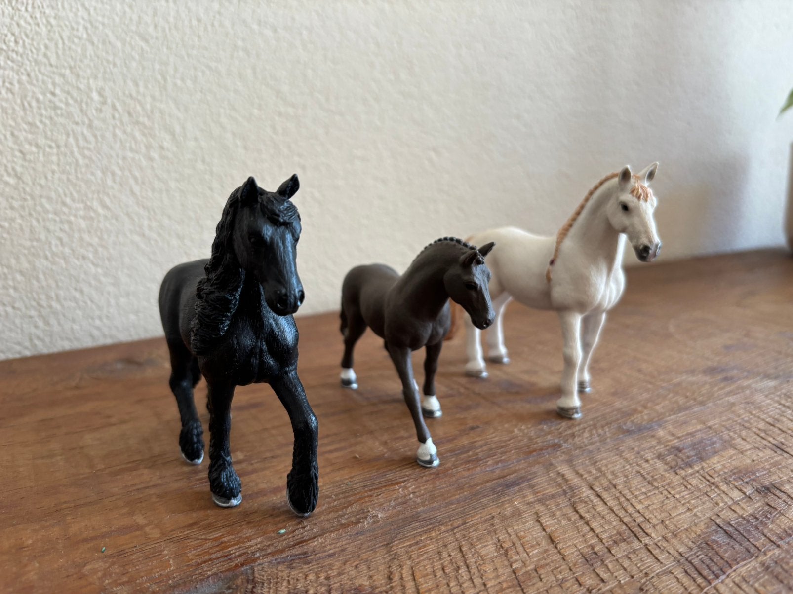 Schleich paardenset C – 3 paarden, Ophalen of Verzenden, Gebruikt