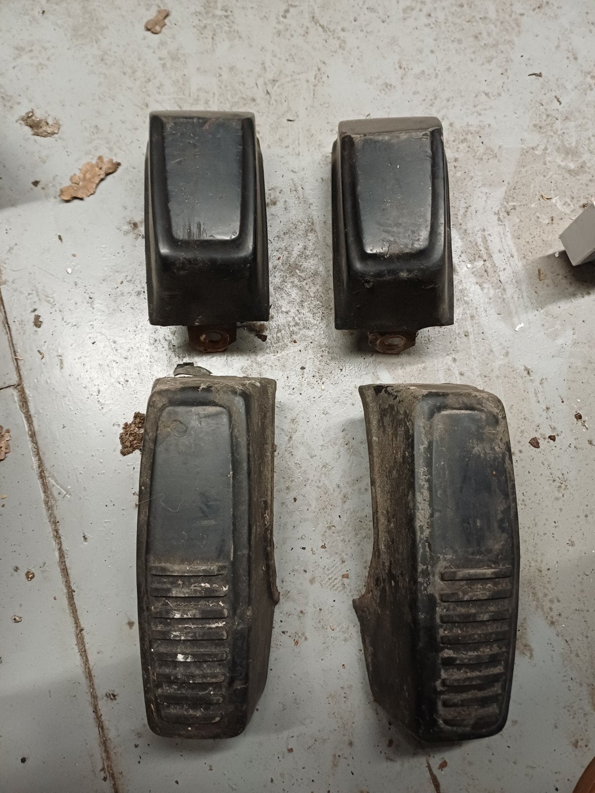 set bumperguards jeep wagoneer cherokee chief 1979 en later., Ophalen of Verzenden, Gebruikt, Jeep