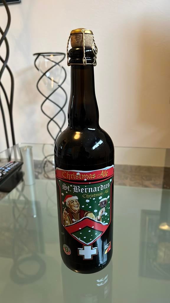 St. Bernardus Christmas ale, Ophalen of Verzenden, Zo goed als nieuw, Overige merken