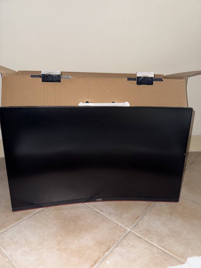 AOC 32" Curved QHD Gaming Monitor 144Hz - Met originele doos, Gaming, 101 t/m 150 Hz, VA, Ophalen of Verzenden
