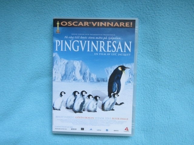 Zweedse DVD: Pingvinresan, over keizerspinguin op Antarctica, Ophalen of Verzenden, Zo goed als nieuw, Vanaf 6 jaar, Natuur