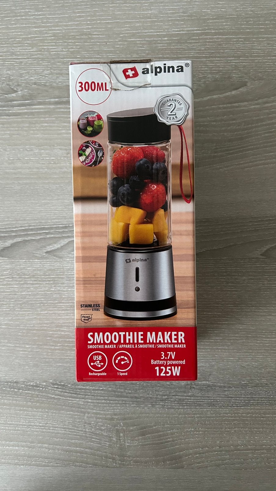 NIEUW Alpina smoothie maker, Witgoed en Apparatuur, Blenders, Ophalen of Verzenden, Nieuw, Blender