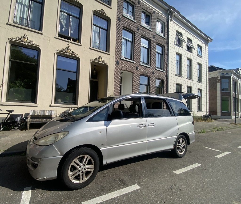 Toyota Previa 2.4 Vvt-i SOL (6) AUT 2005 Grijs, Auto's, Toyota, Particulier, Previa, ABS, Airbags, Airconditioning, Bluetooth