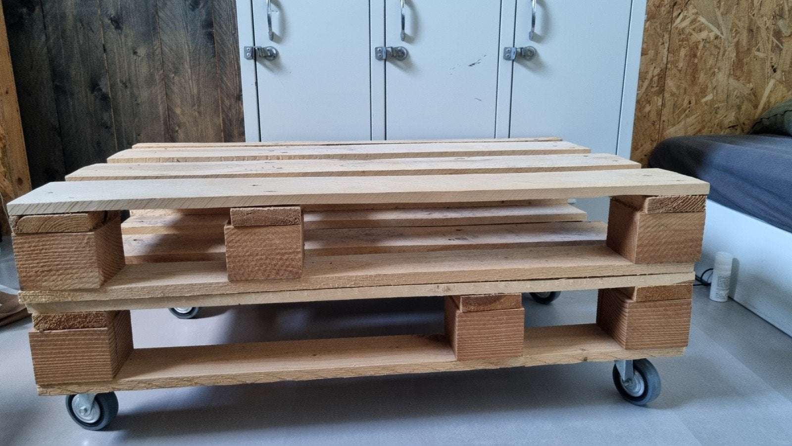 leuke pallet tafel/ meubel, Ophalen, Rechthoekig, 50 tot 100 cm, 50 tot 100 cm