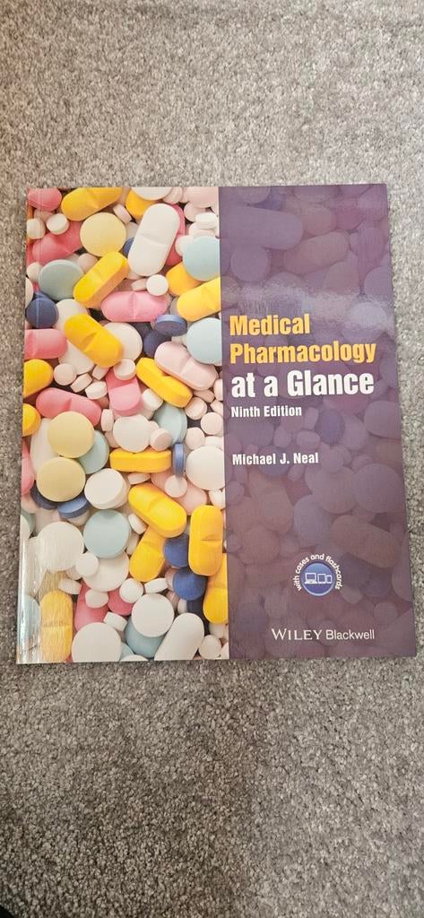 Medical pharmacology, Ophalen of Verzenden, Beta, Zo goed als nieuw, HBO