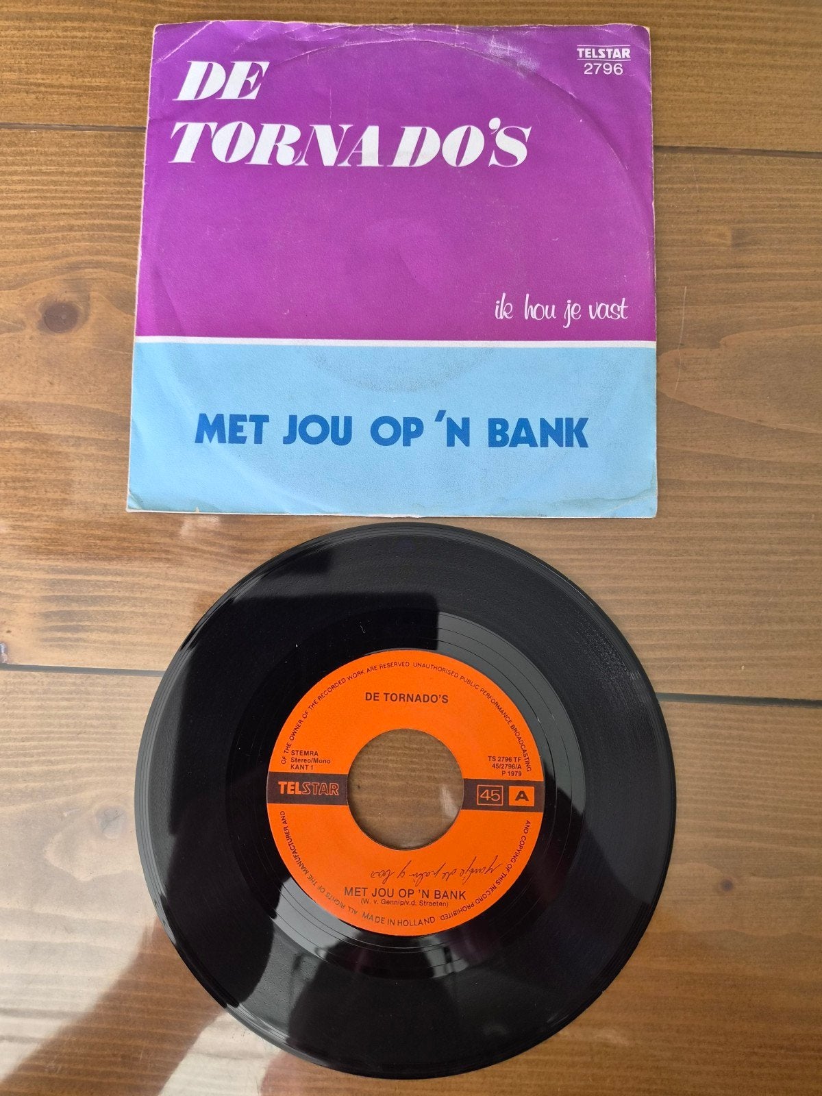 De tornado's, Ophalen of Verzenden, Gebruikt, Overige formaten, Levenslied of Smartlap