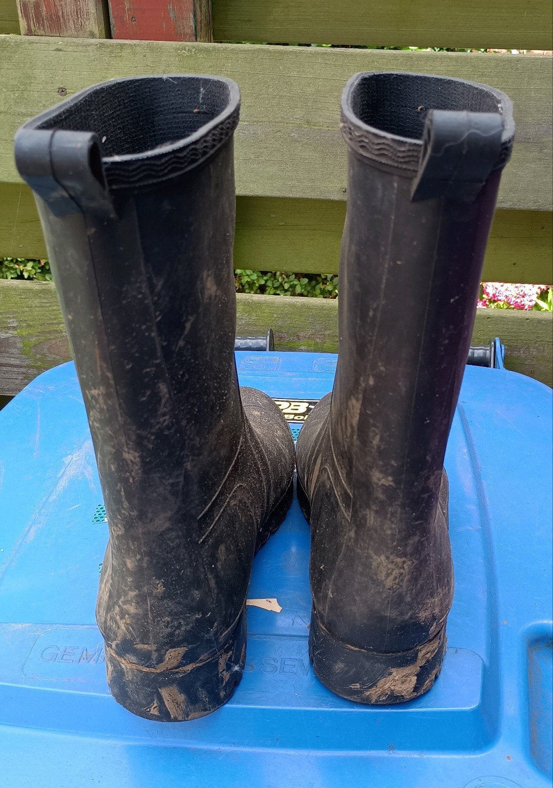 Zwarte laarzen maat 43 W, Watersport en Boten, Watersportkleding, Ophalen of Verzenden, Gebruikt, Dame of Heer, Overige typen