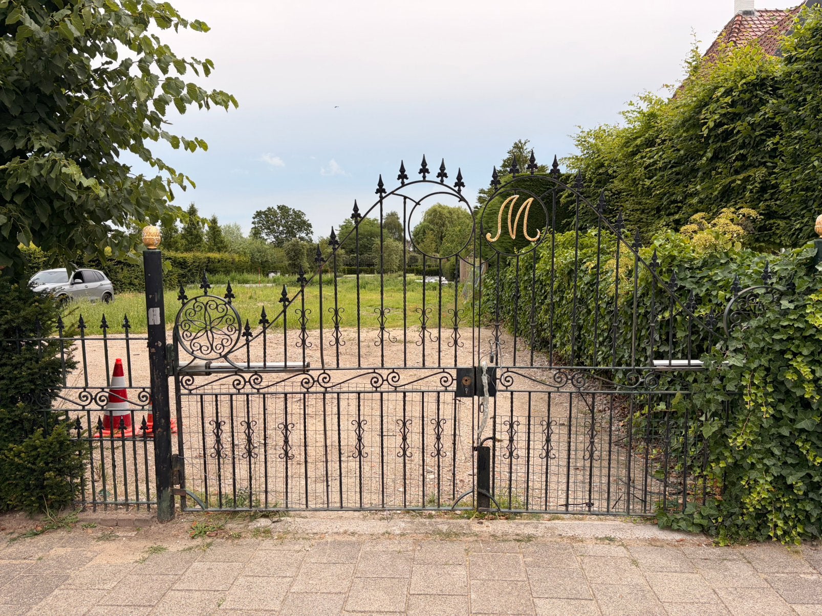 Poort, Tuin en Terras, Ophalen, Zo goed als nieuw, IJzer, Tuinhek