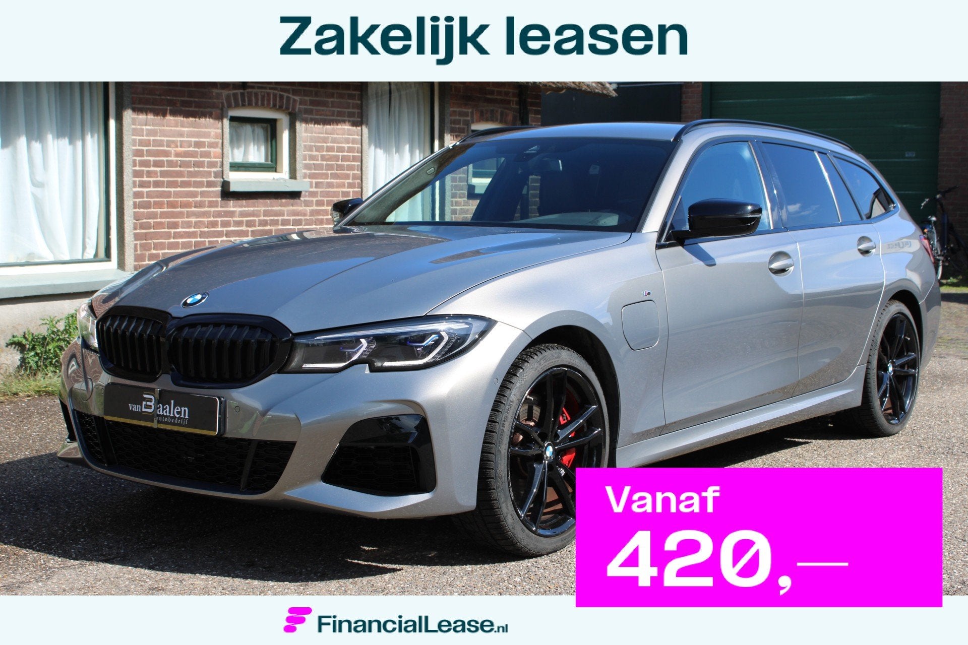 BMW 3 Serie Touring 330e xDrive High Executive M-SPORT NAVI, Gebruikt, 4 cilinders, 1865 kg, Vierwielaandrijving