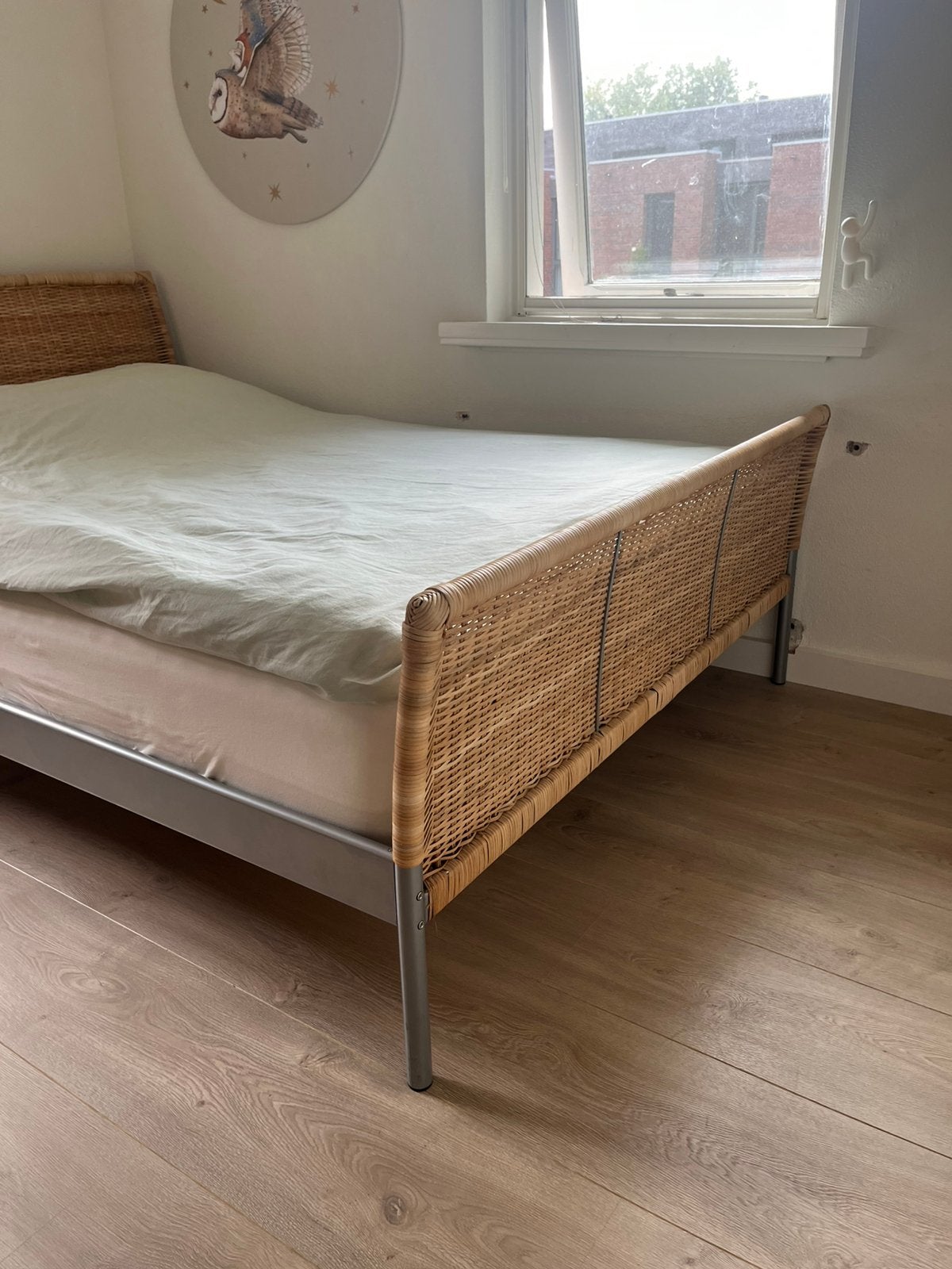 Te koop sundnesbed van IKEA, Ophalen, Overige materialen, Overige kleuren, Tweepersoons