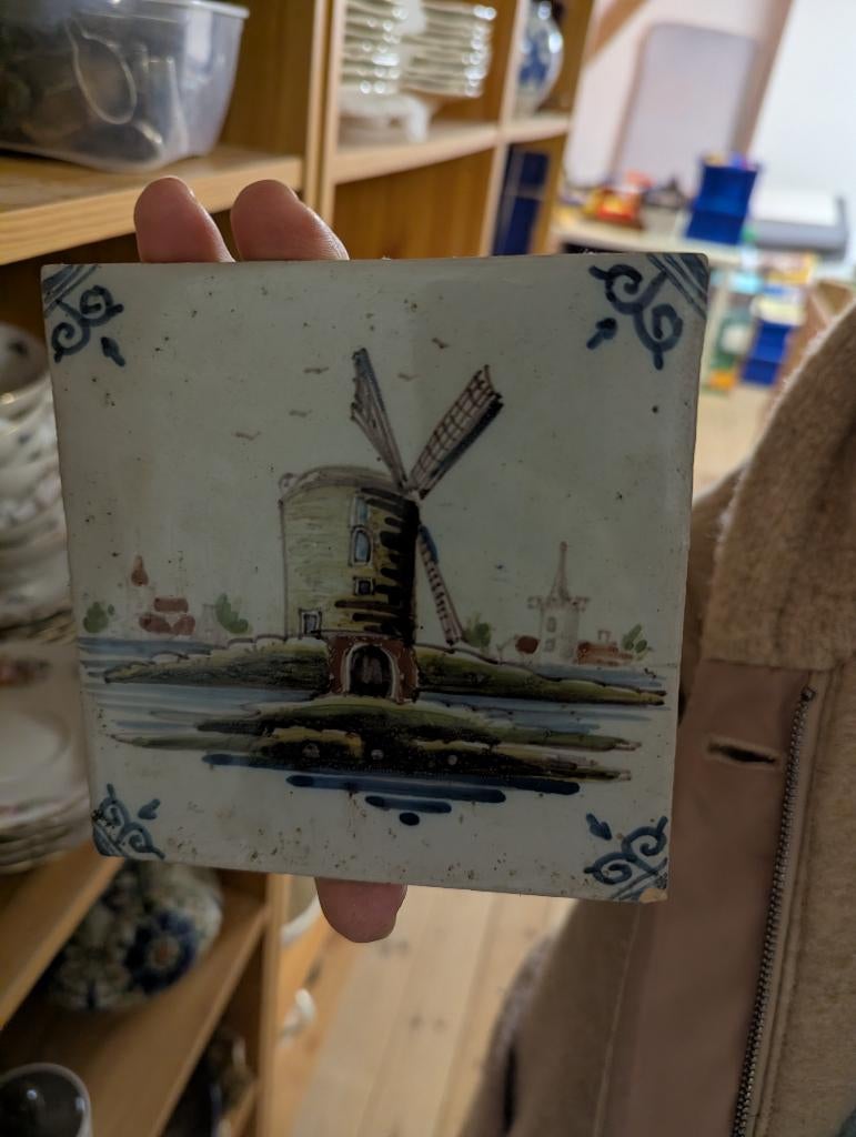 oud hollandse tegeltjes, Ophalen