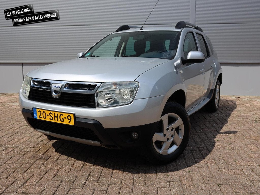 Dacia Duster 1.6 Lauréate (Vol-Opties!) 100% Onderhouden, Voorwielaandrijving, Euro 5, Gebruikt, 4 cilinders