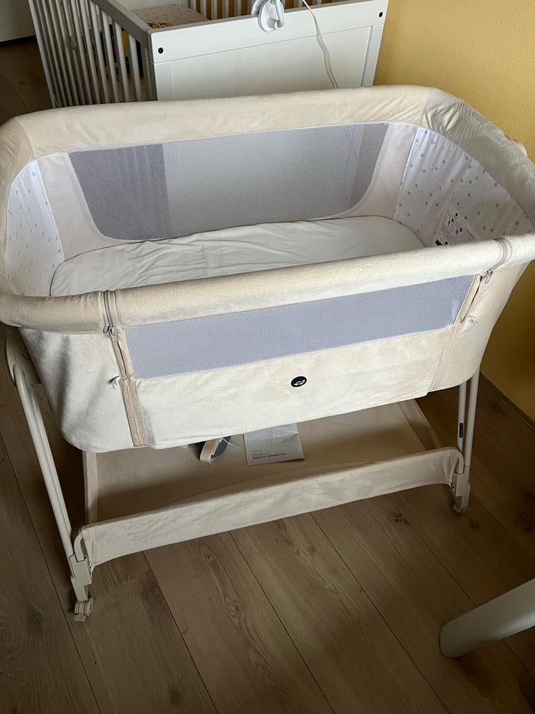 Puck Co-Sleeper Claire - Beige, zo goed als nieuw, Ophalen, Zo goed als nieuw, Wieg