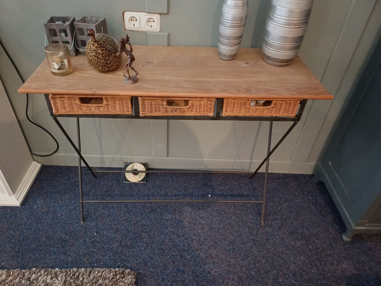 Sitetable, Huis en Inrichting, Tafels | Sidetables, Ophalen of Verzenden, 25 tot 50 cm, Rechthoekig, 50 tot 100 cm