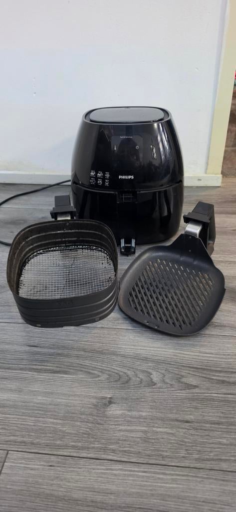 Philips airfryer XL + grillplaat, Witgoed en Apparatuur, Airfryers, Ophalen of Verzenden, Gebruikt, Airfryer XL