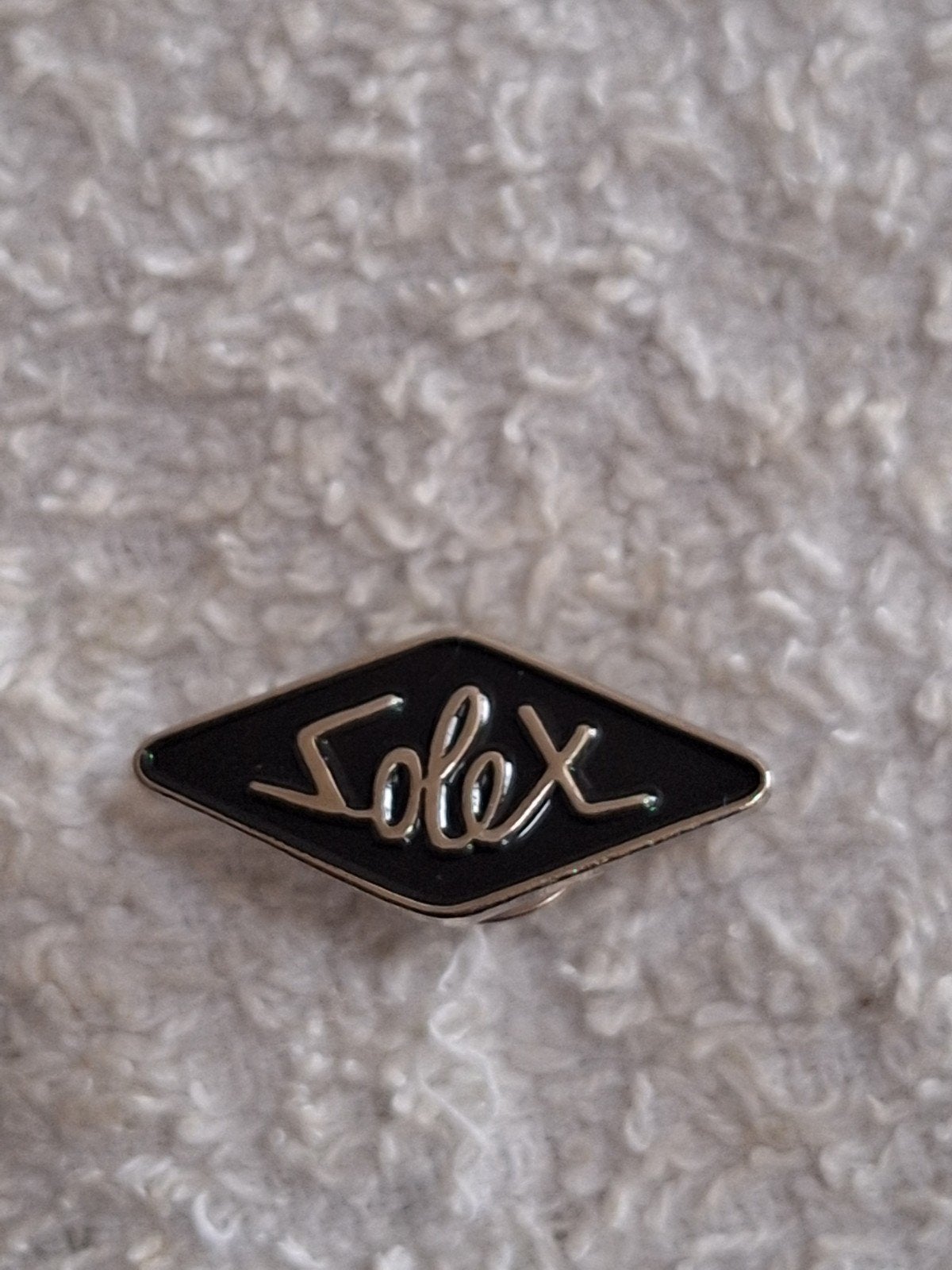 SOLEX : Zeer Fraaie pin, Verzenden, Zo goed als nieuw, Merk, Speldje of Pin