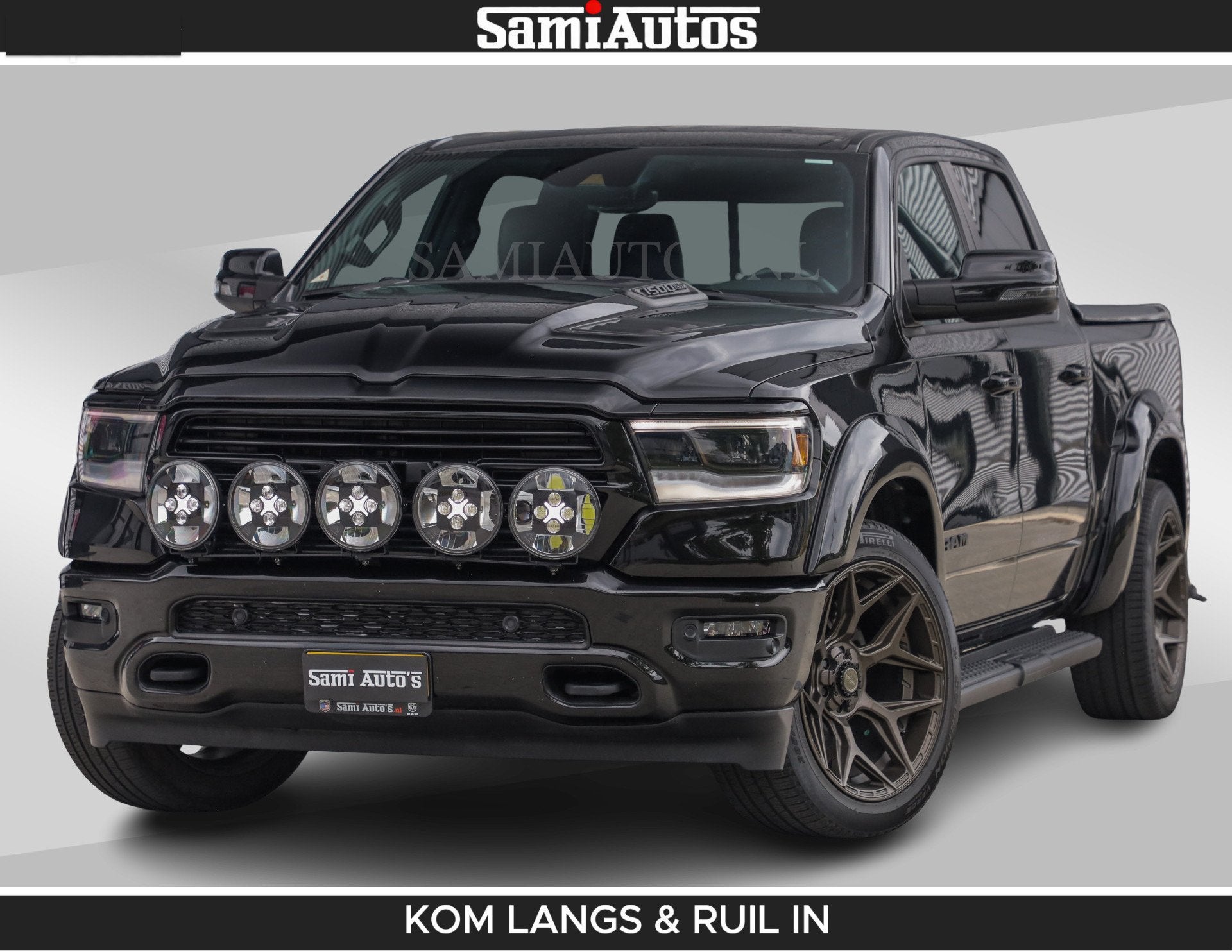 Dodge Ram DE DONDER | 5.7 V8 HEMI | BRONZE BREDE WIELEN | WI, Auto's, Automaat, Gebruikt, 5654 cc, Met garantie (alle)