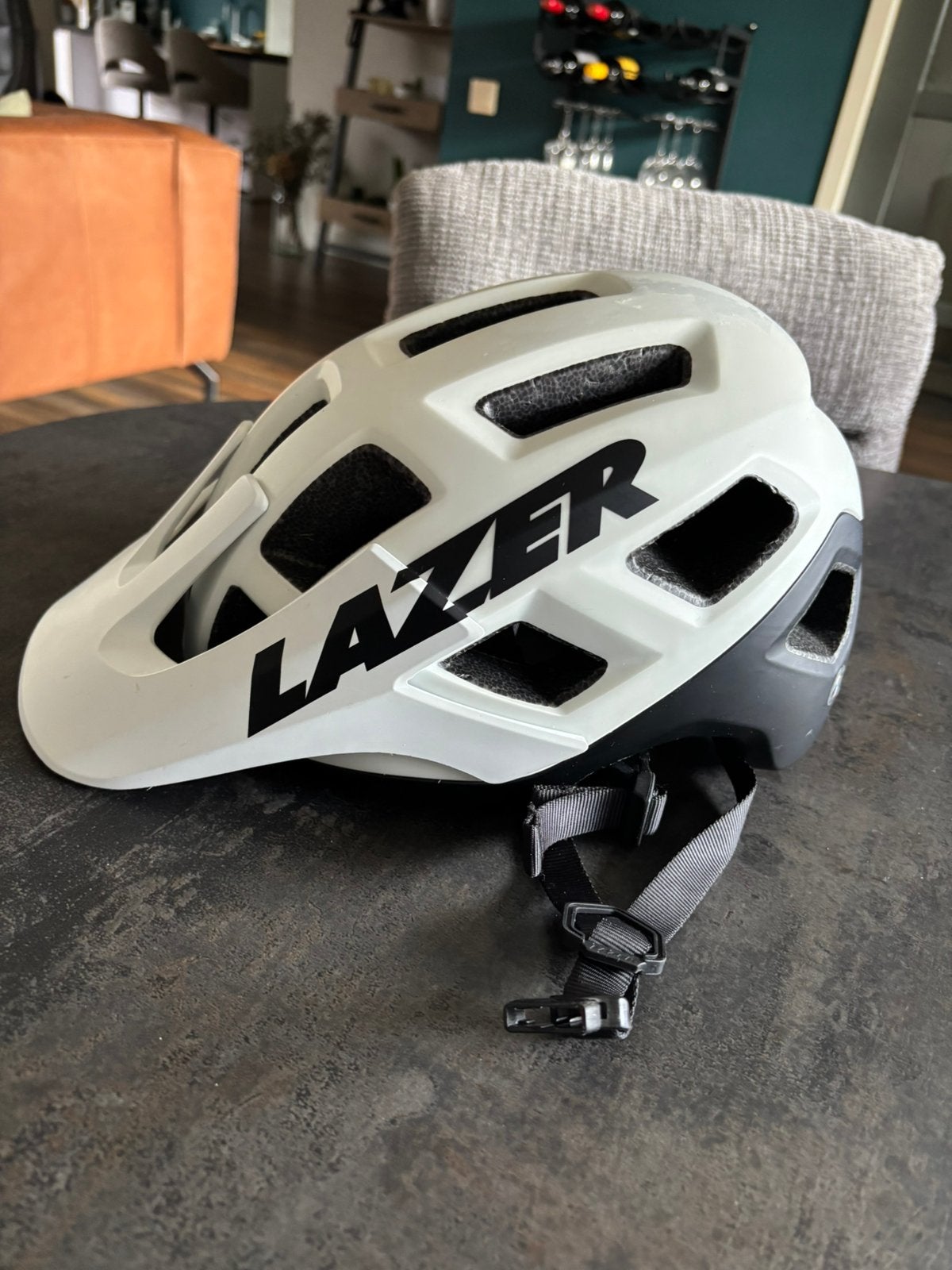 Lazer Coyote MTB fietshelm wit (Mips) maat L 58-61, Ophalen, Lazer, Zo goed als nieuw, L