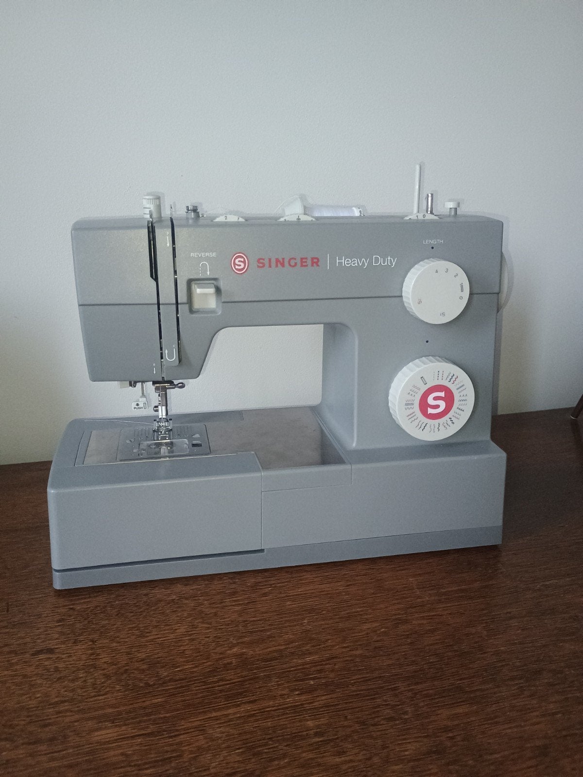 Singer heavy duty 4432, Ophalen, Zo goed als nieuw, Naaimachine, Singer