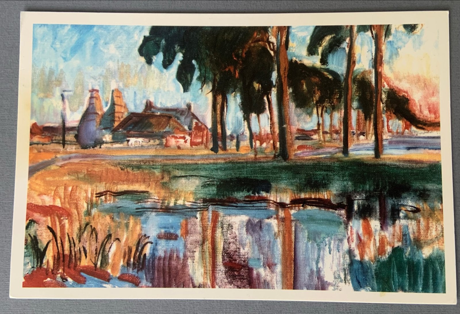 Zomer in Groningerland - Johan Dijkstra, Verzenden, 1980 tot heden, Gelopen, Cultuur en Media