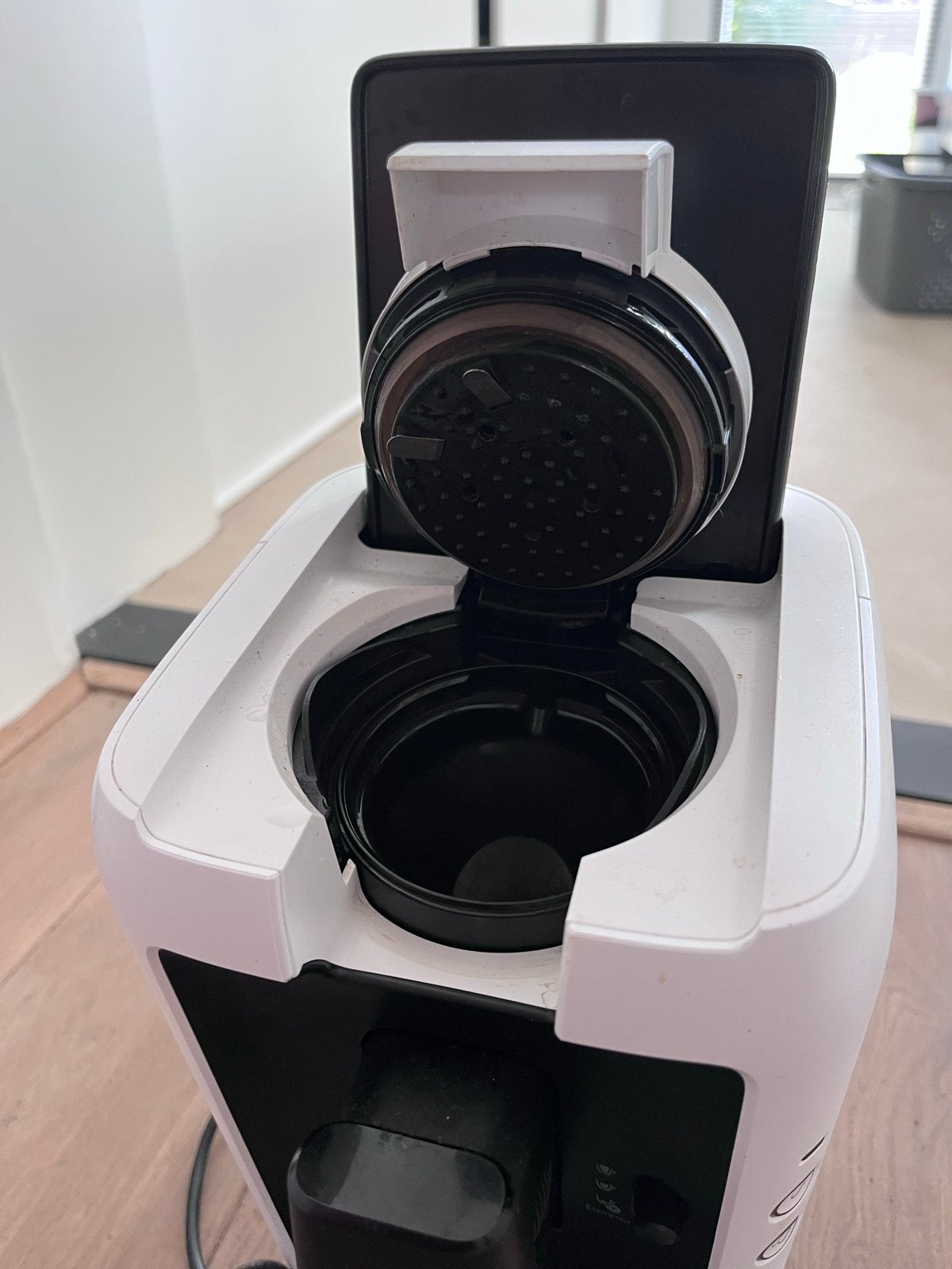 Senseo koffiezetapparaat, zo goed als nieuw, Ophalen, Zo goed als nieuw, Koffiemachine, Koffiepads en cups