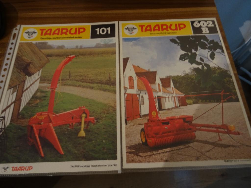 14X Taarup Landbouwmachines folders, Ophalen of Verzenden, Nieuw, Folder