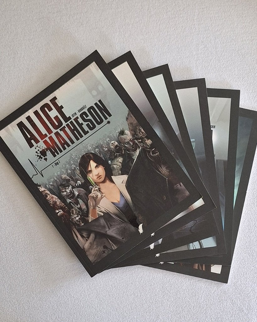 Complete Alice Matheson graphic novel reeks - zgan, Complete serie of reeks, Ophalen of Verzenden, Zo goed als nieuw, Istin, Vandaële & anderen