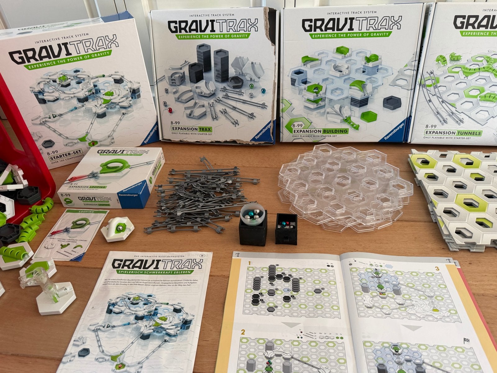 GraviTrax Starter-Set met veel uitbreidingen, Ophalen of Verzenden, Gebruikt, Overige merken