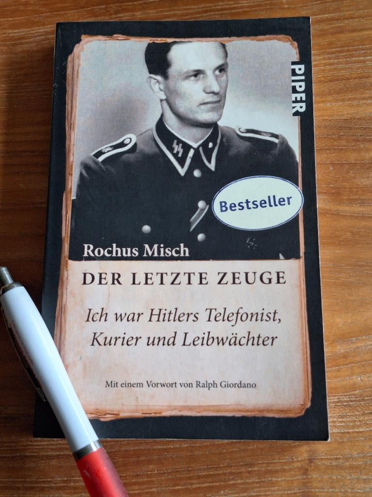 Der letzte Zeuge   Rochus Misch, Boeken, Ophalen of Verzenden, Tweede Wereldoorlog, Gelezen, Overige onderwerpen