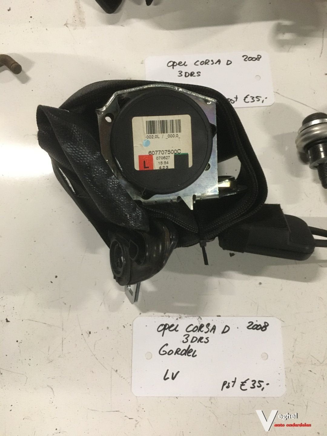 Opel Corsa D Gordel Linksvoor of  Rechtsvoor of Linksachter, Auto-onderdelen, Gebruikt, -, -, Ophalen of Verzenden