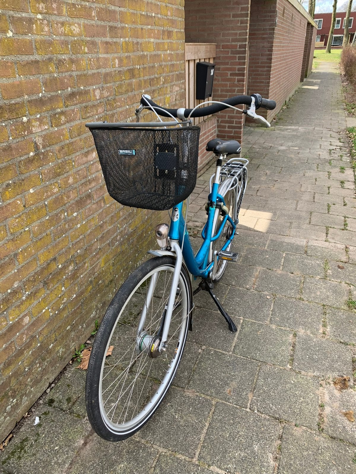 Gazelle Bloom Dames moederfiets framehoogte 53, Fietsen en Brommers, Fietsen | Dames | Moederfietsen, Ophalen, Gebruikt, Mandje