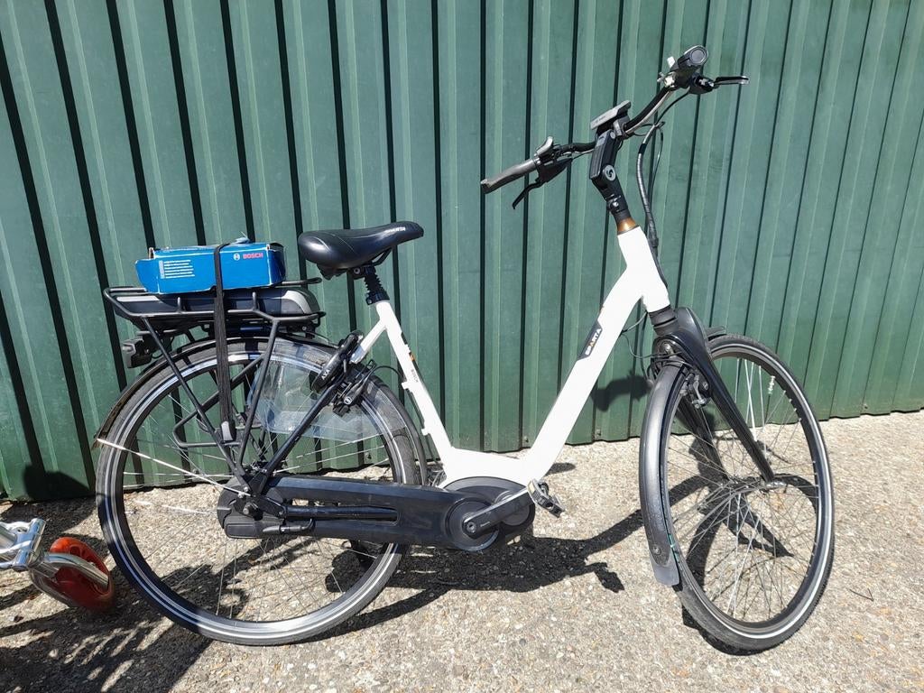 Sparta elektrische damesfiets - Wit, met Bosch accu, Ophalen, Sparta, Gebruikt, Sparta