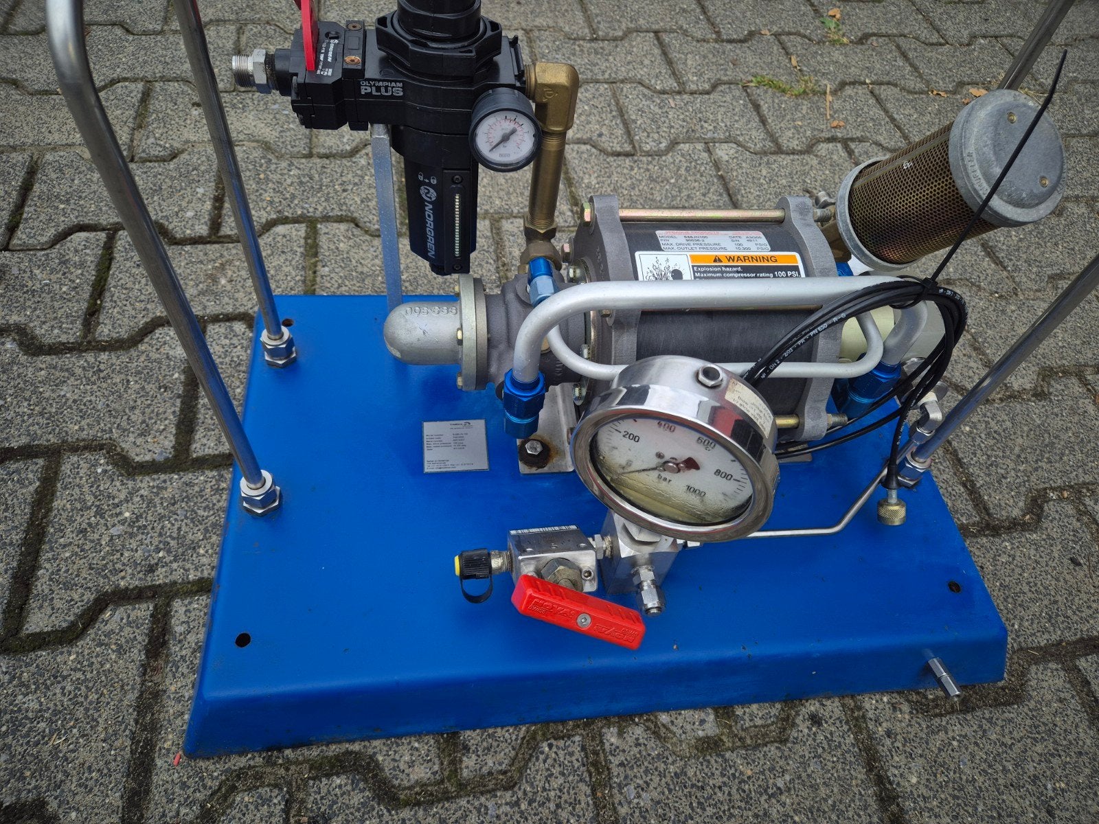 Druk Booster Sprague Products S86JN100, Ophalen