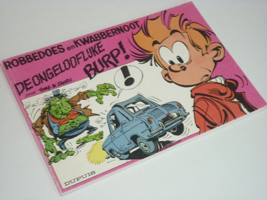 Robbedoes en Kwabbernoot: de Ongelooflijke Burp, Eén stripboek, Ophalen of Verzenden, Gelezen