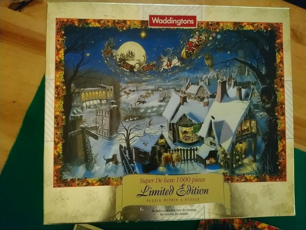 The Waddingtons - Limited Edition puzzle- kompleet, Ophalen of Verzenden, 500 t/m 1500 stukjes, Zo goed als nieuw, Legpuzzel