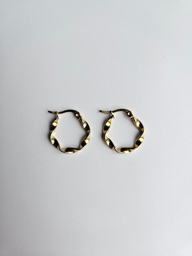 Ronde oorbellen, My Jewellery (goudkleurig), Ophalen of Verzenden, Zo goed als nieuw, Goud, Knopjes of Stekers