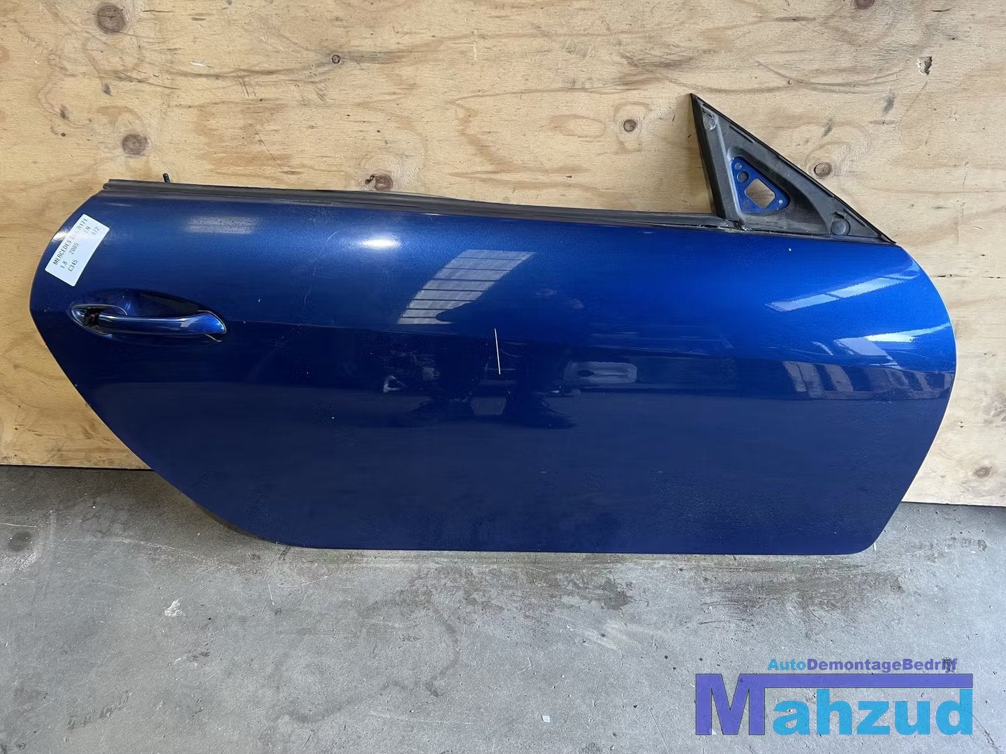MERCEDES SLK R171 Blauw C345 rechts deur 2005-2011, Auto-onderdelen, Gebruikt, Mercedes-Benz AG, Deur, Mercedes-Benz