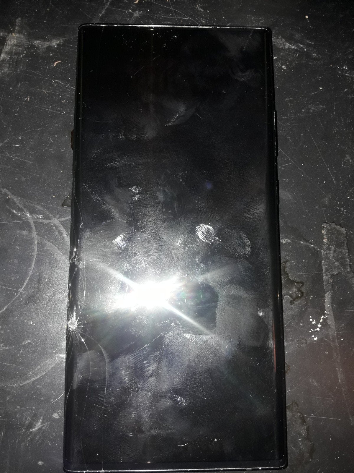 Samsung Galaxy A20 Note - Scherm defect, werkt verder goed, Telecommunicatie, Mobiele telefoons | Samsung, Overige modellen, Zwart